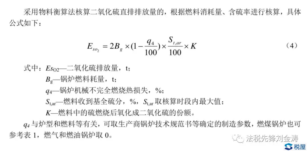 環保稅：申報表，“物料衡算法”去哪里了？